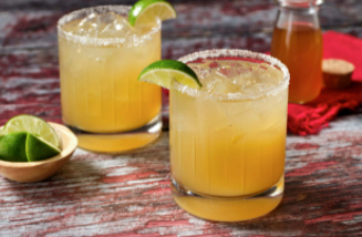 Honey ginger margarita