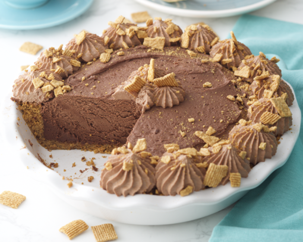 Honey graham cereal piecrust