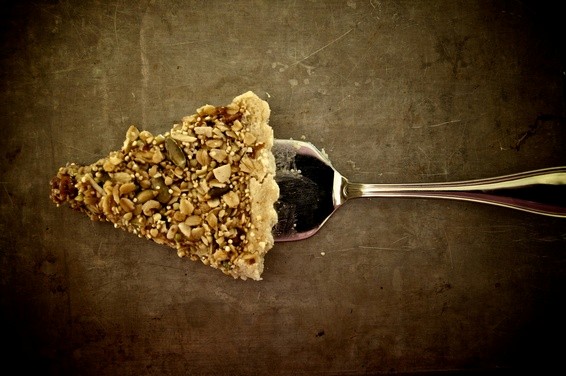 Honey granola tart