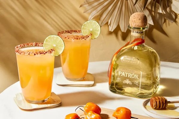 Honey-habanero Paloma from Patrón