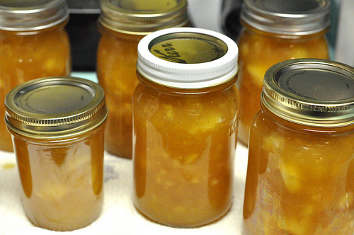 Honey lemon apple jam