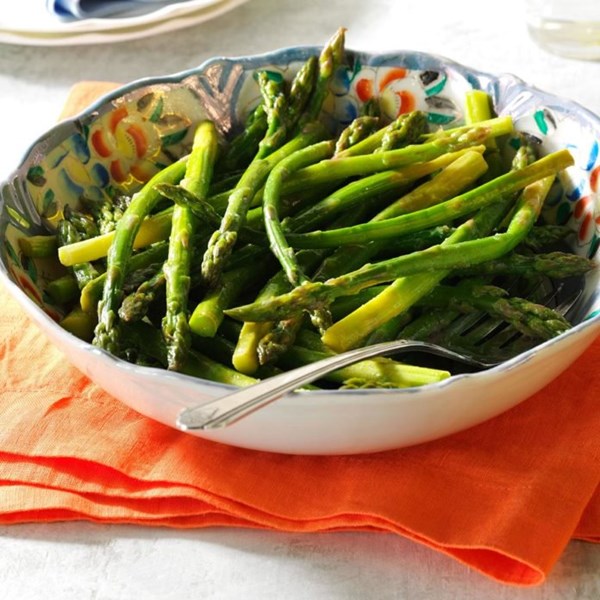 Honey-lemon asparagus