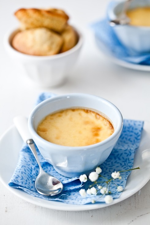 Honey lemon pots de creme