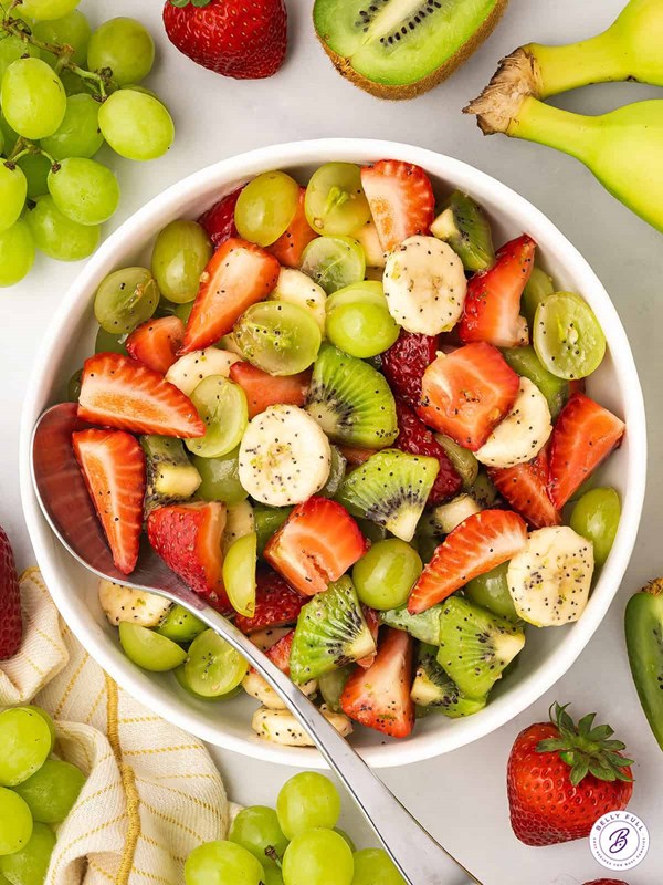 Honey-lime fruit salad