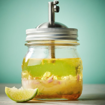 Honey-lime vinaigrette