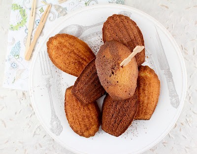 Honey madeleines