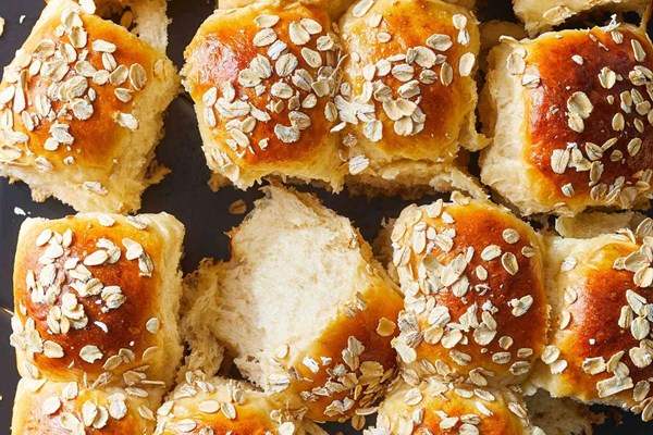 Honey milk bread rolls