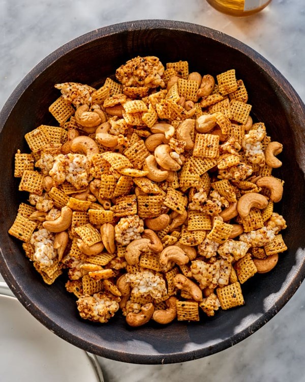 Honey miso party mix