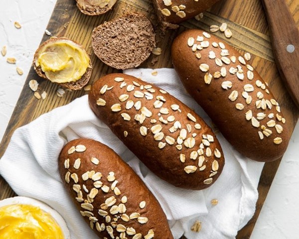 Honey-molasses brown bread