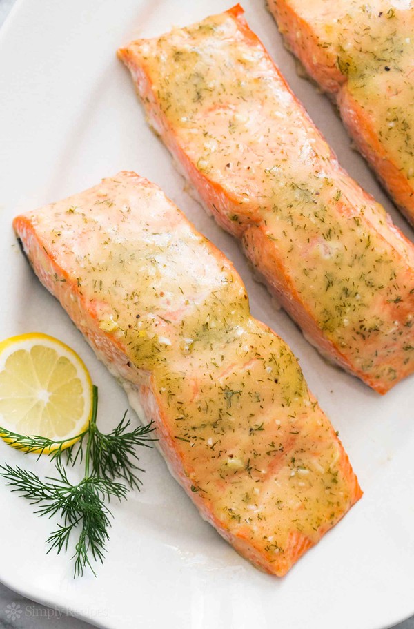 Honey mustard baked salmon