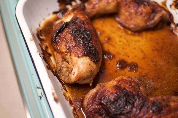 Honey mustard chicken