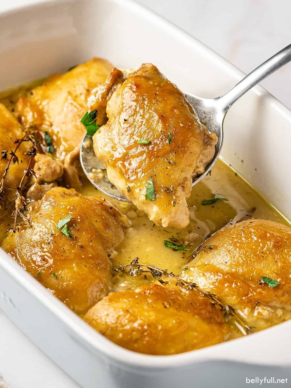 Honey mustard chicken