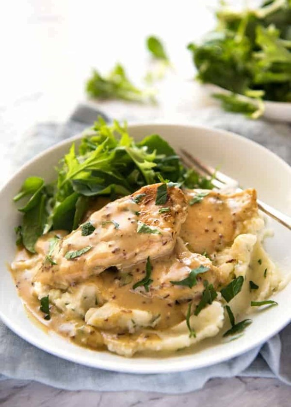 Honey mustard chicken