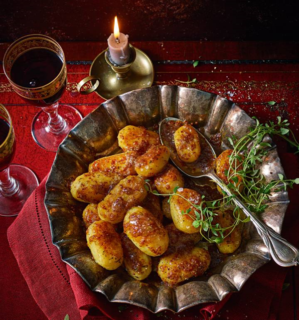 Honey-mustard fondants