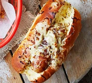 Honey mustard hot dogs
