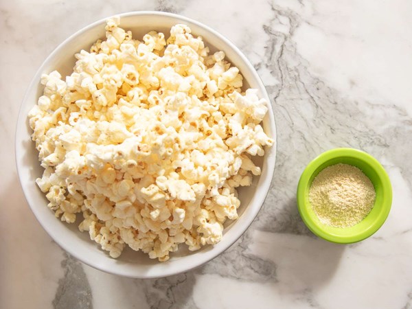 Honey-mustard popcorn