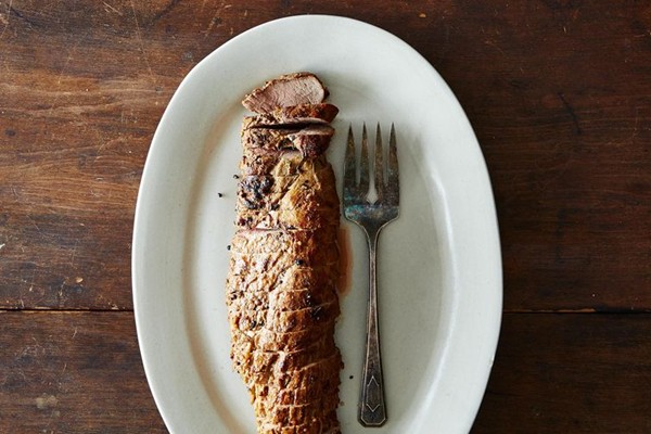 Honey mustard pork tenderloin