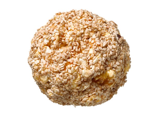 Honey-nut Christmas balls
