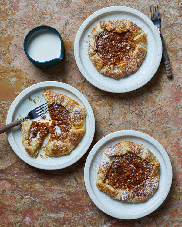 Honey nut galettes