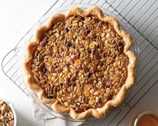 Honey nut pie