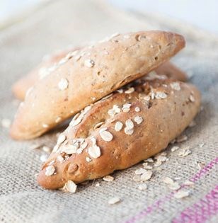 Honey oat rolls