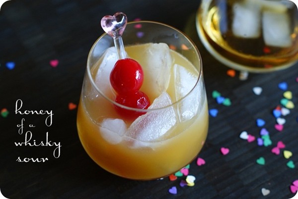 Honey of a whisky sour