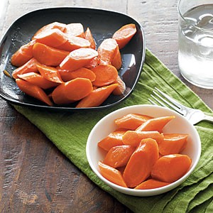 Honey orange carrots