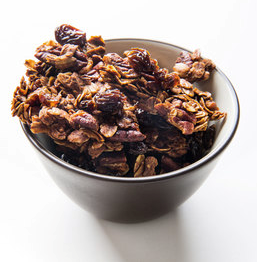Honey-pecan granola
