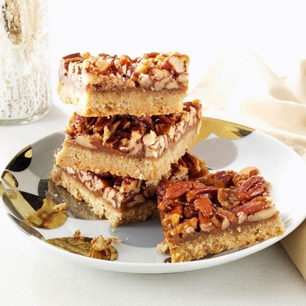 Honey-pecan squares