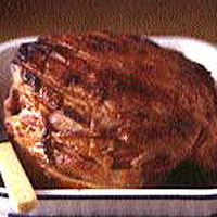 Honey-roast ham