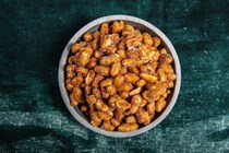 Honey-roasted peanuts