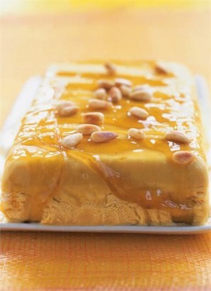 Honey semifreddo