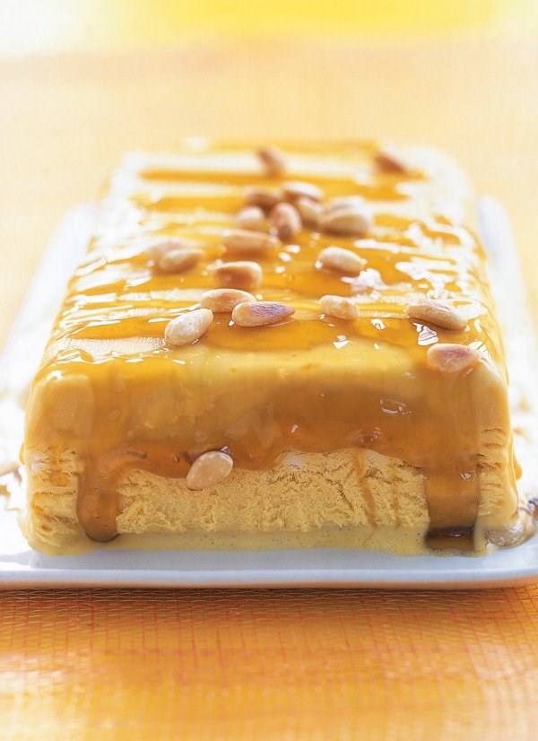 Honey semifreddo