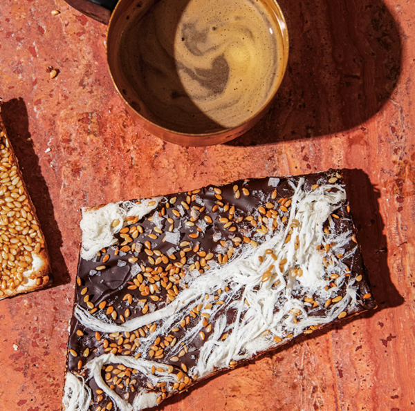 Honey-sesame candied matzo