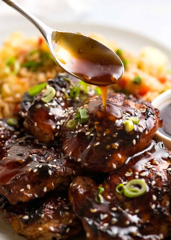 Honey soy chicken