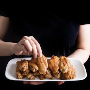 Honey soy chicken wings