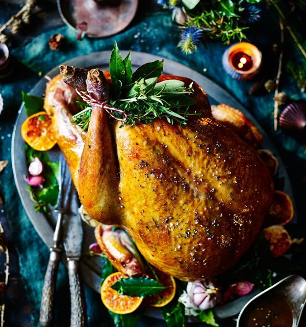 Honey-spiced turkey