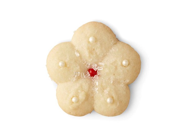 Honey spritz cookies