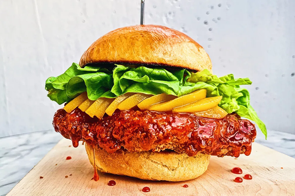 Honey Sriracha fried chicken
