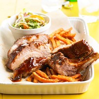 Honey-sweet onion ribs