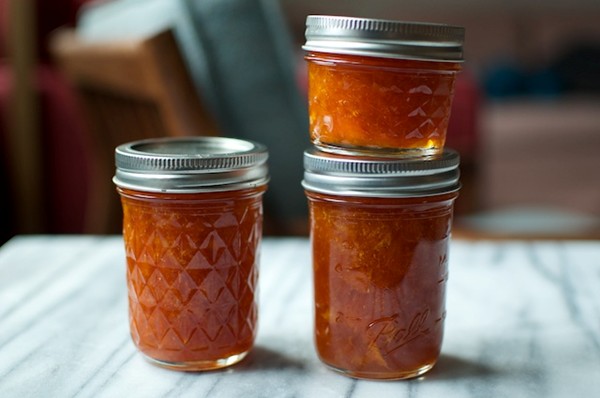 Honey sweetened cara cara orange jam