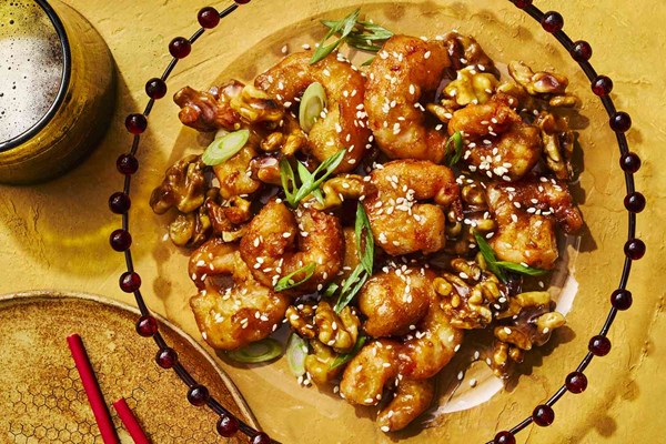 Honey-walnut shrimp