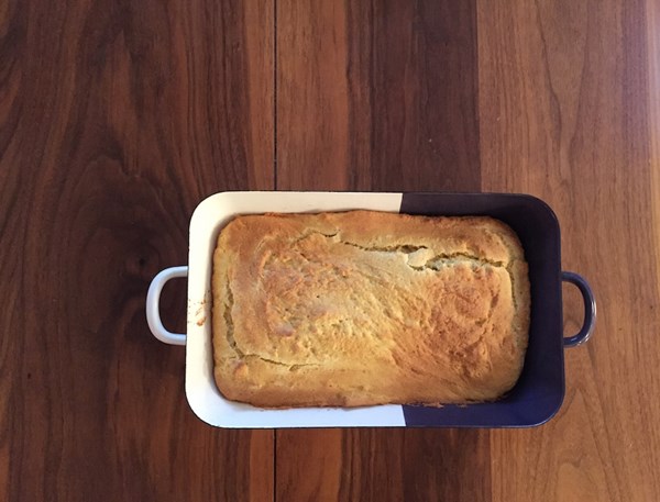 Honey whole wheat corn bread