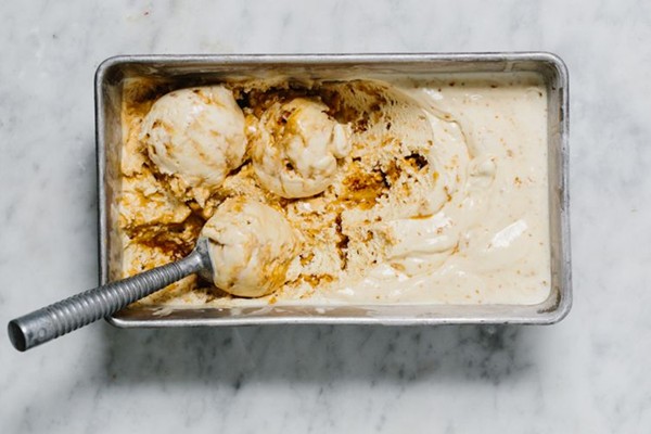 Honeycomb ice cream