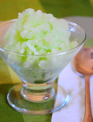 Honeydew granita