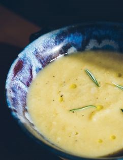 Honeyed parsnip soup