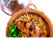 Honeyed shiro miso pork