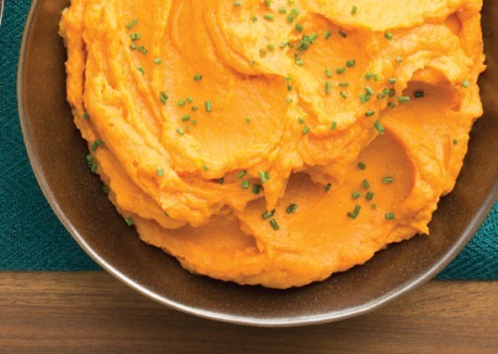 Honeyed sweet potatoes