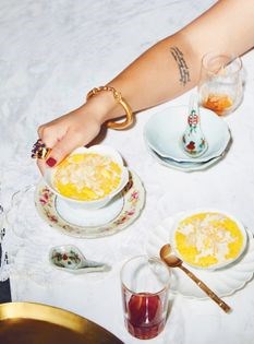 Hong Kong-style sago pudding