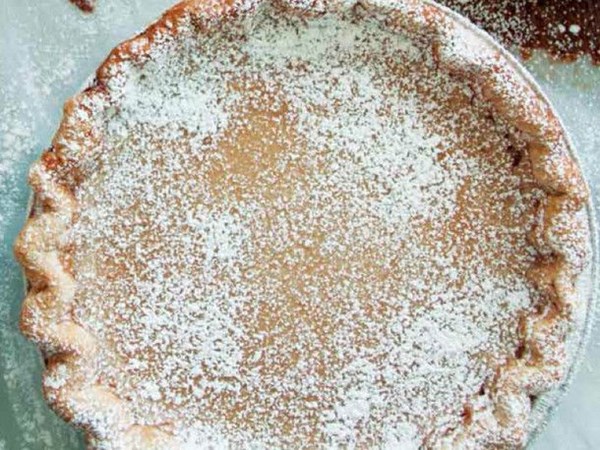 Hoosier sugar cream pie